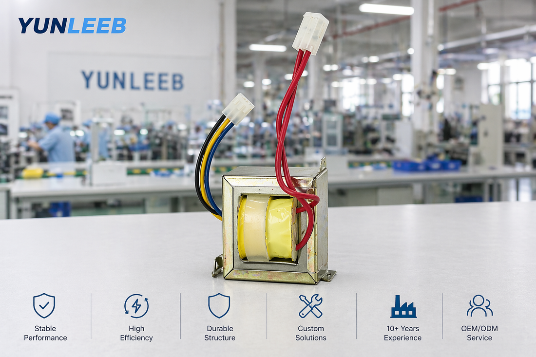 EI Transformer for Power Supply | High Efficiency Wire Lead Transformer Manufacturer