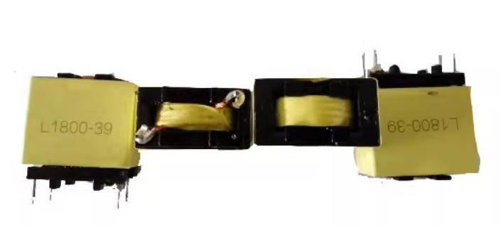 ATQ2714 PFC Inductor Transformer | 39µH, 10A Vertical Plug-In GaN LLC Solution | Customizable