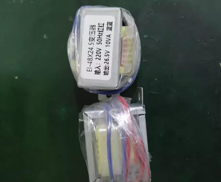 EI48×24 Low-Frequency Transformer | Input 220V → Output 24–27V | 10W | Isolation for Control Board & Monitoring | Custom Design