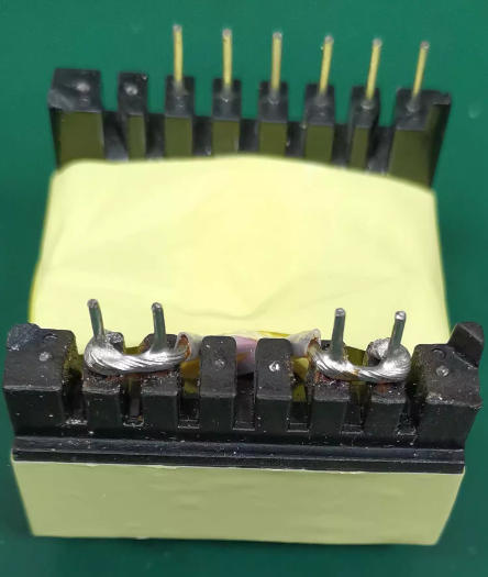 ER/EC424515 Horizontal High Frequency Transformer | 8+8 Pin | For Switching Power Supplies, Photovoltaic Inverters, and Industrial Control | Custom Development Supported