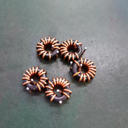 CS050125 Iron-Silicon-Aluminum Toroidal Inductor | Horizontal / Vertical | Wire Diameter 1.0mm | Inductance 8.2uH