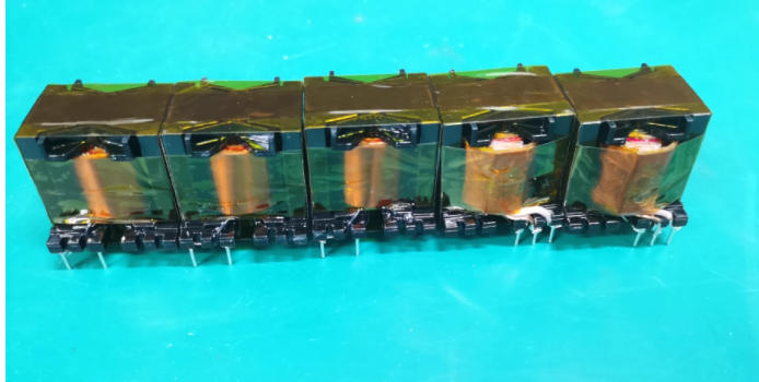 PQ3230 High-Frequency Transformer | 200W Forward Converter Design, 2+2:80 Turns Ratio, DMR95 Core | For Inverter & Energy Storage Power Supplies