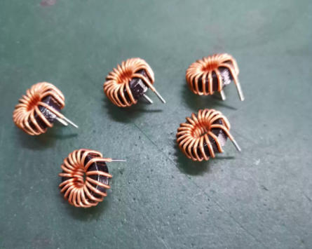 CS044125 toroidal wound inductors with iron silicon aluminum core for power filtering