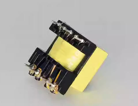 EE22 safety certified transformer for switching power supply applications