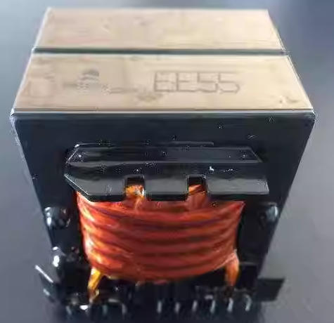 EE55 high frequency transformer coil design for renewable energy systems