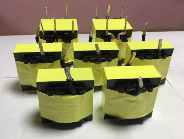 EE65 high power high frequency transformer for photovoltaic inverter systems