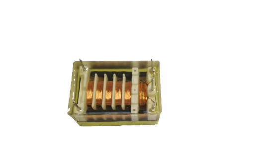 EEL high voltage transformer side view with multi-slot coil
