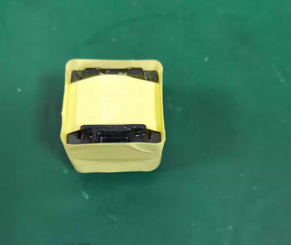 EF20 horizontal transformer front structure for switching power supplies