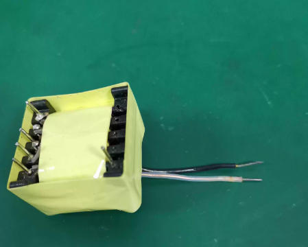 EF25 horizontal transformer side view with safety certified structure