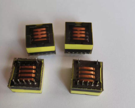 EFD15 encapsulated high voltage transformer top structure