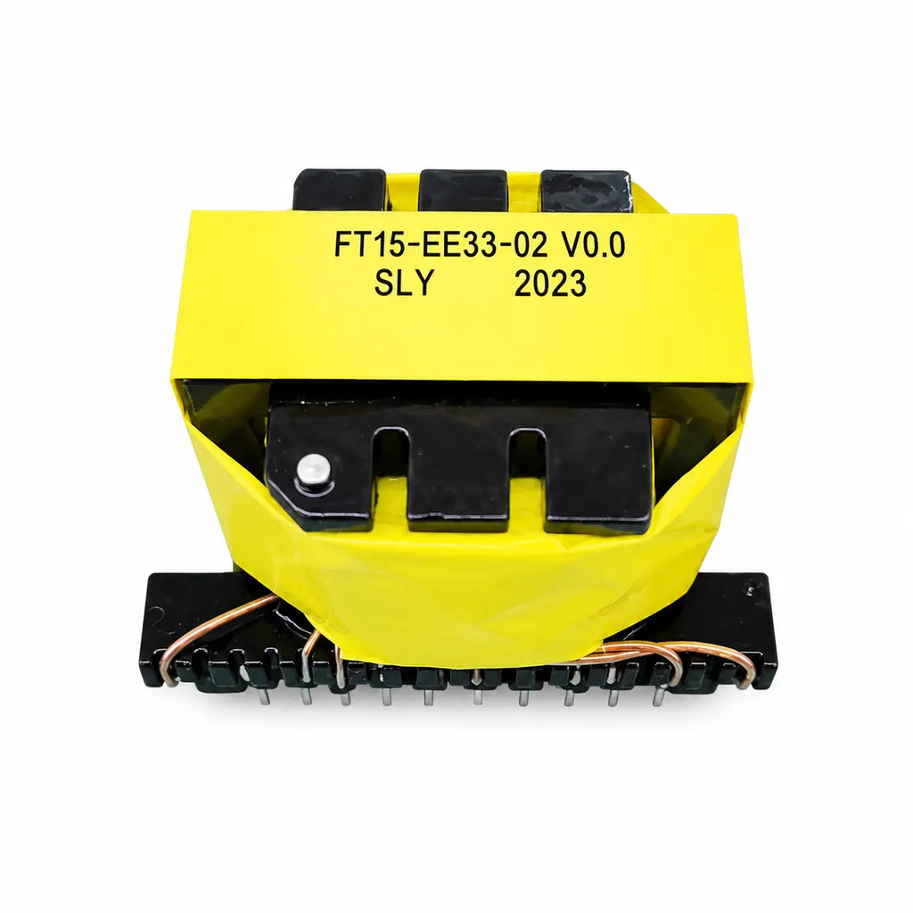 EI/EE33 vertical high frequency transformer 17+17 pin multi-output structure