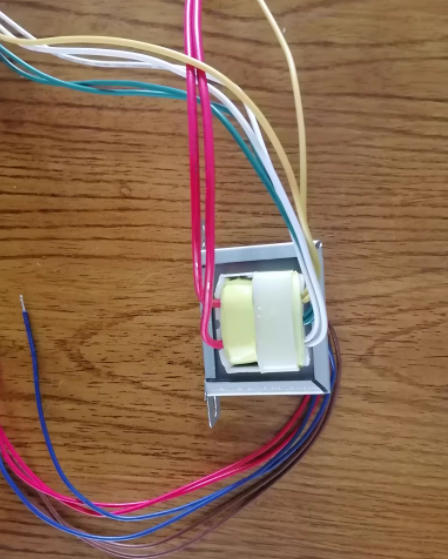 EI48 18W low frequency transformer specification label