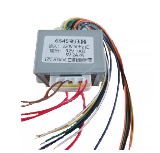 EI66 low frequency transformer 8 channel isolated output industrial power supply