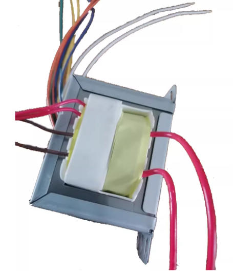 EI66 multi-output low frequency transformer isolation structure