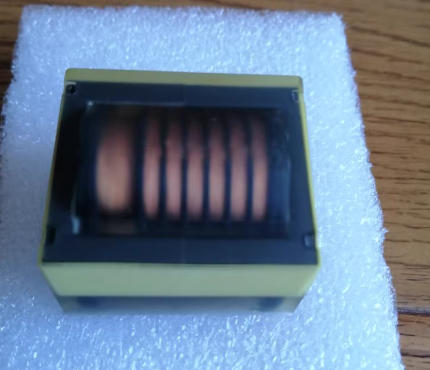 ER28 high voltage transformer top view for control boards