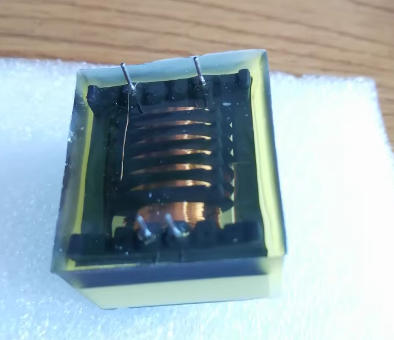 ER28 step-up transformer detail for UV disinfection equipment