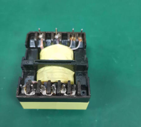 ER EC3942 high frequency transformer side view for LLC circuits