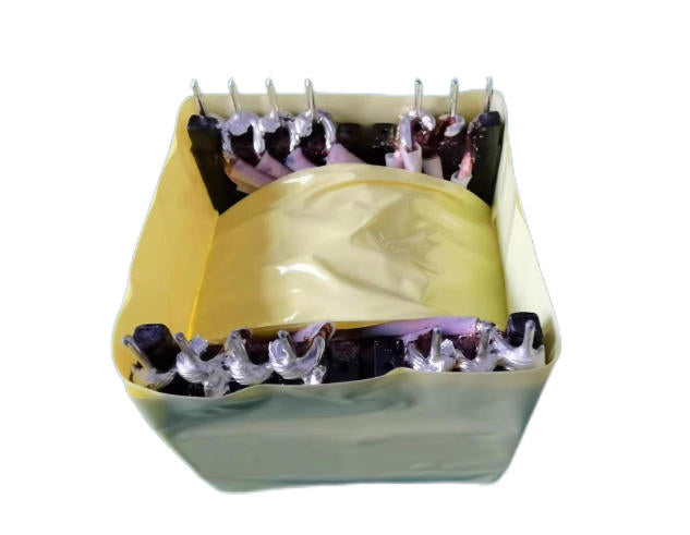ETD44 high current transformer front view industrial application