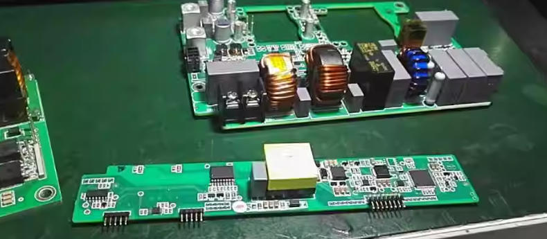 Coreless transformer installed on PCB power supply board