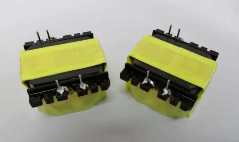 POT3019 transformer angle view for power supply applications