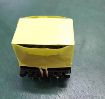 PQ3225 vertical transformer angle view with base for industrial power systems