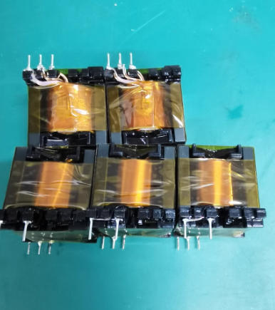 PQ3230 transformer side view for inverter and power supply systems
