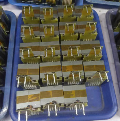 PQ5050 high frequency transformer production line for power applications