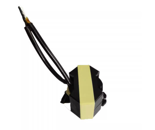RM10 transformer side view for high power electronics