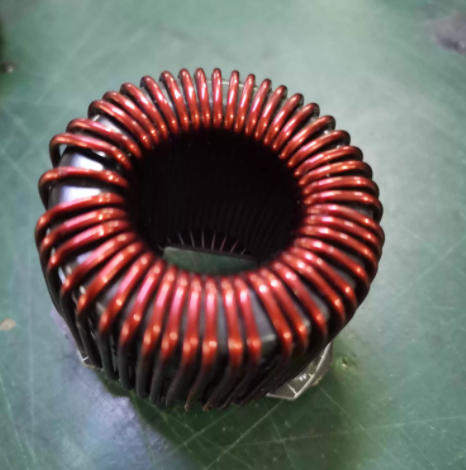 SM400026 dual magnetic core power inductor with high temperature wire winding structure