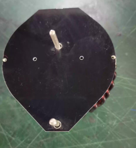 T200-2 22uH differential mode inductor bottom view for amplifier equipment