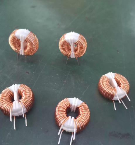 T22x14x8 common mode inductor with housing dual wire EMI filter power supply component