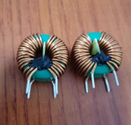 toroidal common mode inductor T25x15x10 high current winding structure