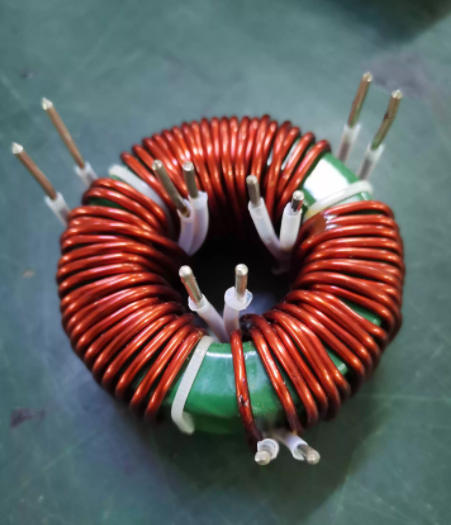 T63x38x25 three phase EMI filter choke winding structure for industrial power systems