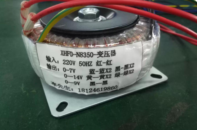 Low frequency toroidal transformer industrial application power device